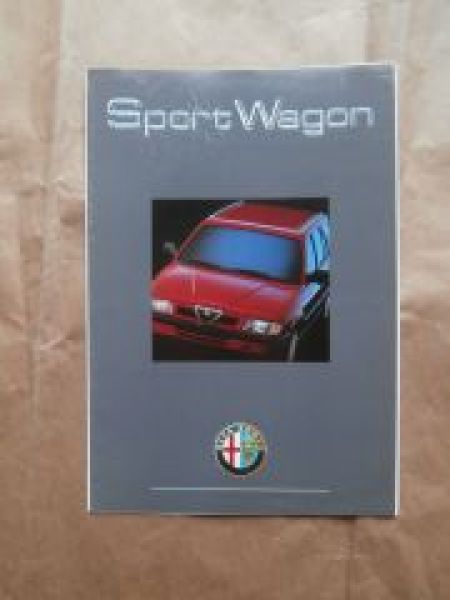 Alfa Romeo SportWagon 1.7 IE Prospekt Deutsch