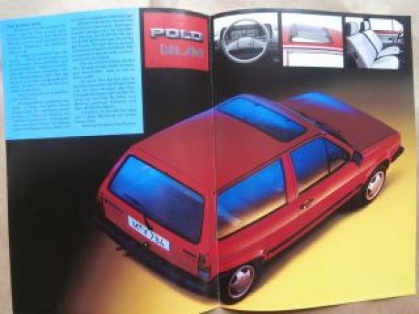 VW Polo Bel Ami Typ 86C Steilheck Rarität