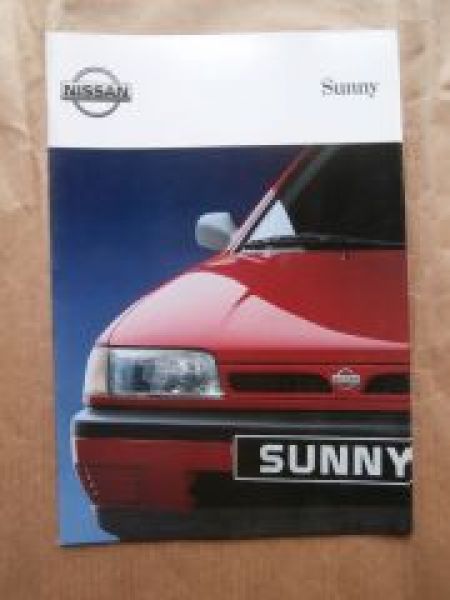 Nissan Sunny Prospekt 1991 Rarität