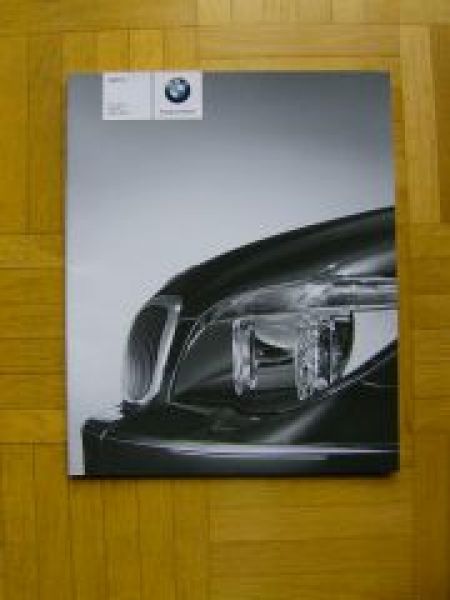 BMW Preisliste 7er Reihe Limousine E65 E66 9/2006 +Special Editi