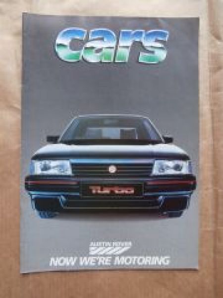 Austin Rover cars Mini Metro Maestro Montego Rover 200 series