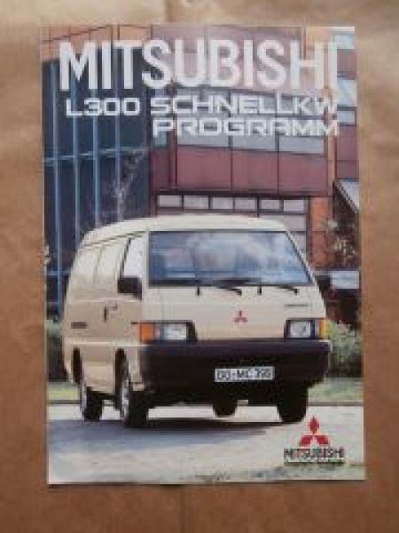 Mitsubishi L300 Schnell LKW Programm Kasten +lang Kombi Bus Allr