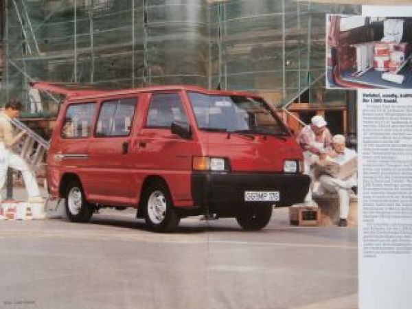 Mitsubishi L300 Schnell LKW Programm Kasten +lang Kombi Bus Allr