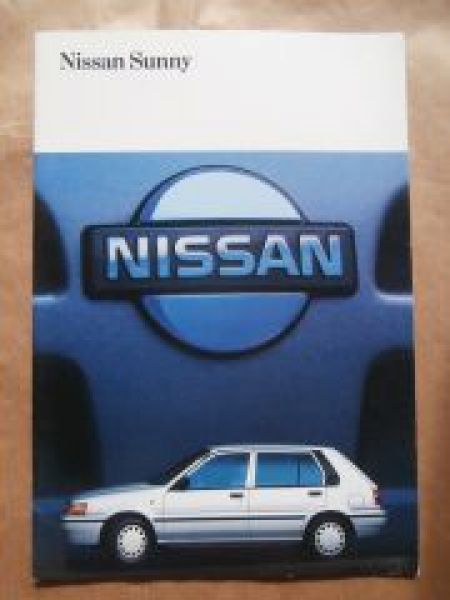 Nissan Sunny GTi +Coupé Limousine Januar 1989 Typ N13