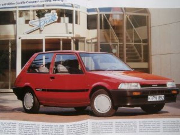 Toyota Corolla Compact Limousine Liftback +GT 16V Februar 1986