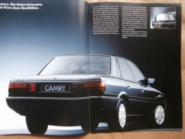 Toyota Camry Typ V30 Januar 1991 Prospekt