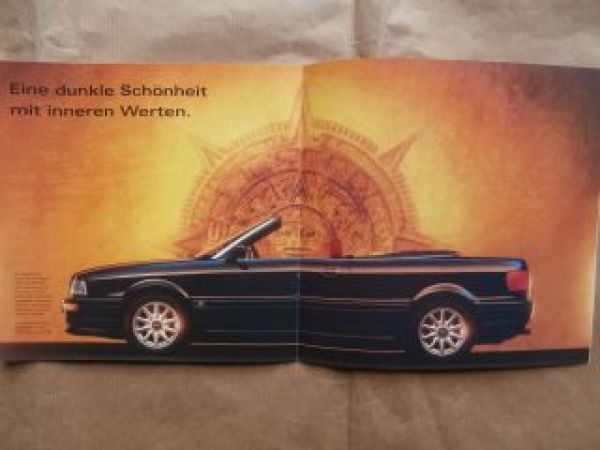 Audi Cabriolet Sonnenschutzfaktor 2.8E 2.6E 2.0E Februar 1995