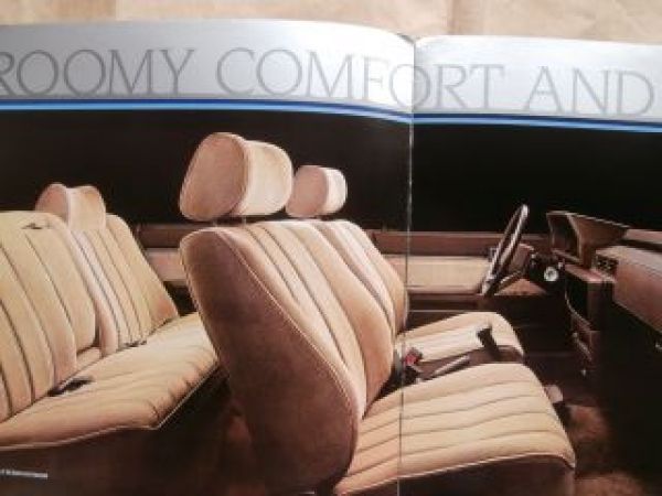 Toyota Camry Prospekt USA Großformat Januar 1986