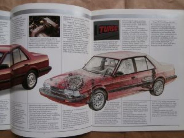 Mazda 626 Carbrochure 1986 USA Coupé Sedan Tour.Sedan