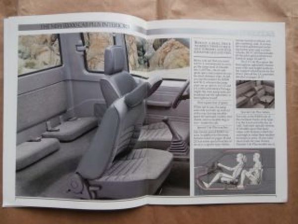 Mazda B2000 1986 Carbrochure USA Prospekt Katalog