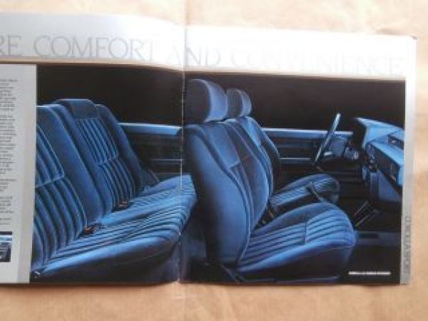 Toyota Corolla Prospekt USA August 1985 Typ E80