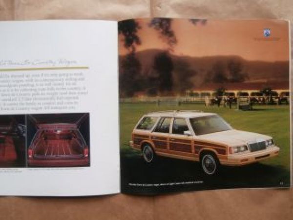 Chrysler LeBaron Coupé Sedan Convertible Town & Country Wagon