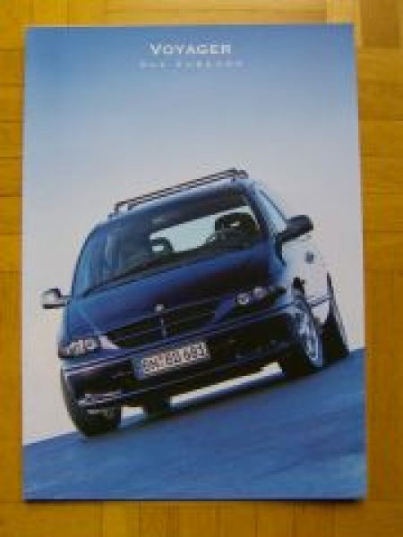 Vmaxx Chrysler Voyager Das Zubehör Prospekt 7/1999