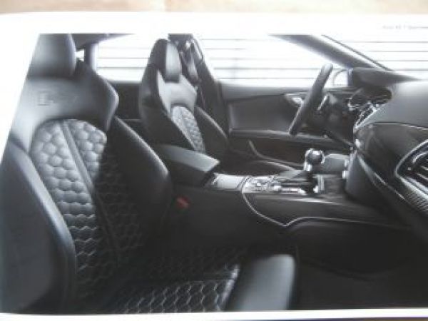 Audi RS 7 Sportback Prospekt Juni 2014 +Preisliste NEU