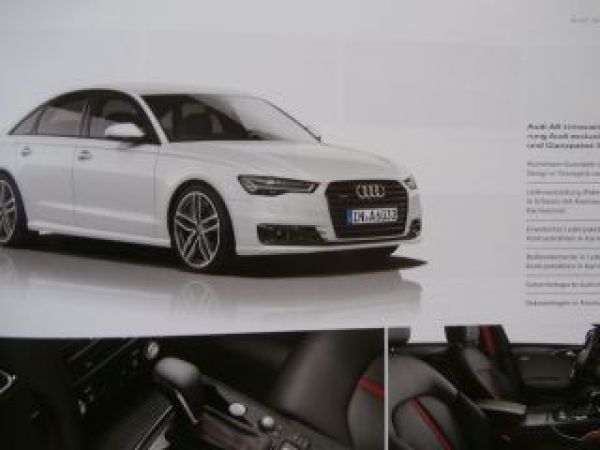 Audi A6 Limousine +Avant +S6 + allroad quattro Typ 4G 9/2014