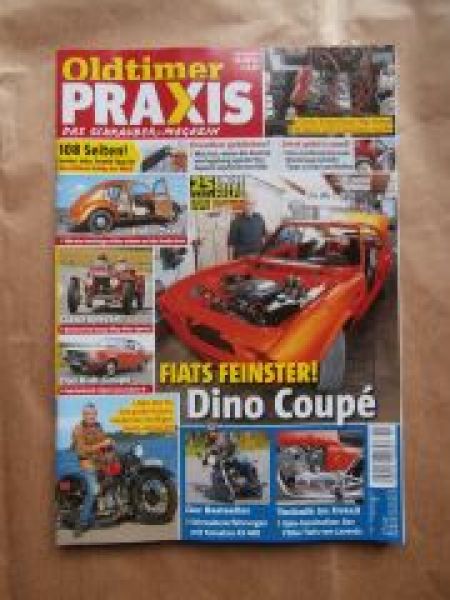 Oldtimer Praxis 11/2014 VW Käfer 4-türig, Fiat Dino Coupé,Opel C