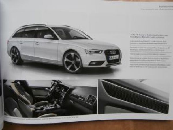 Audi A4 Typ 8K Limousine Avant allroad quattro +S4 April 2014