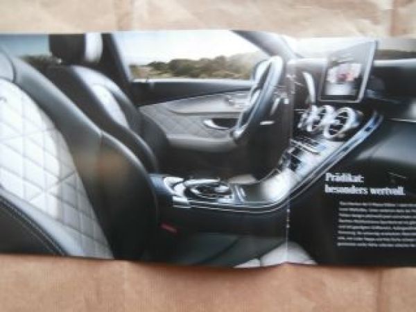 Mercedes Benz C-Klasse Limousine/T-Modell Edition 1 6.10.2014
