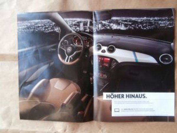 Opel Adam Rocks Poster A1 Format Rarität