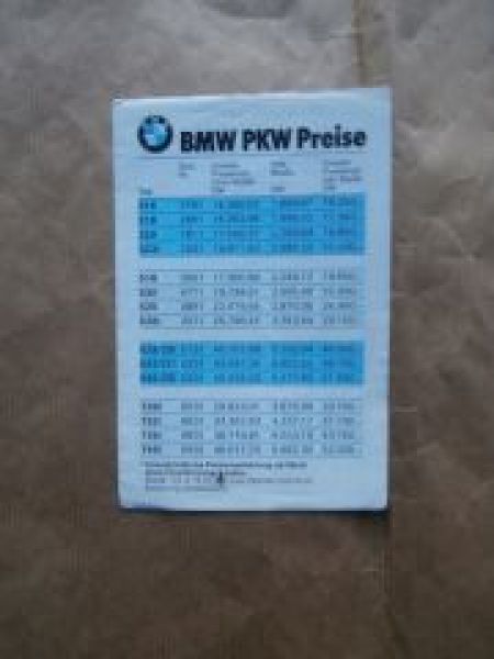 316-323i E21,518-528i E12,628-633CSi 635CSi E24,728i-745i E23