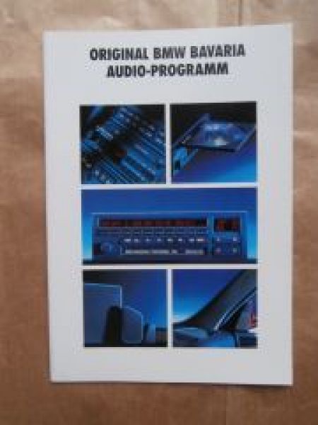 BMW Original Bavaria Audio Programm +Antennen April 1992