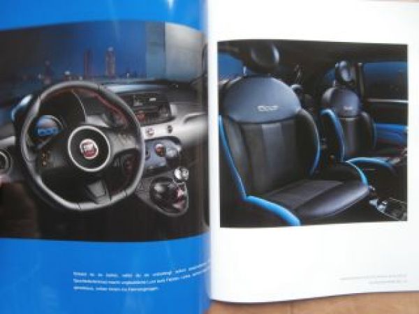 Fiat 500 +S +Cult Prospekt August 2014 NEU
