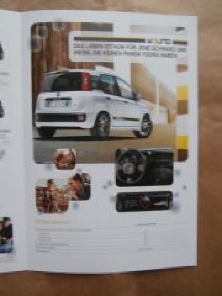 Fiat Panda Young Sonderprospekt Juni 2014 NEU