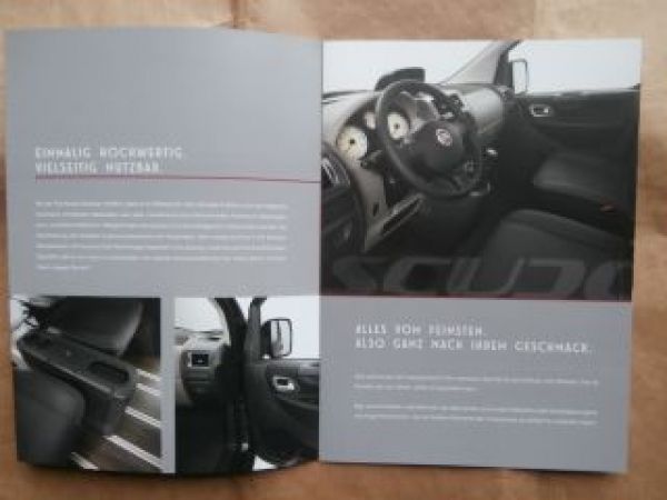 Fiat Scudo Modular Prospekt NEU Rarität