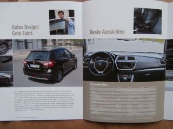 Suzuki SX4 S-cross limited Prospekt September 2014 NEU