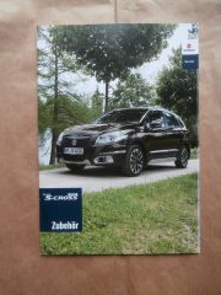 Suzuki SX4 S-cross ZubehörProspekt Februar 2014 NEU