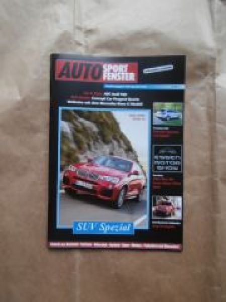 Auto Sport Fenster SUV Spezial 2014 Jeep Renegade,X4 F26