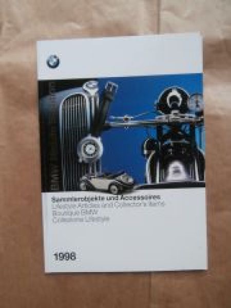 BMW Mobile Tradtion Sammlerobjekte & Accessoires 1998