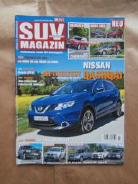 Off Road SUV Magazin 3/2014 Honda CR-V, Nissan Qashqai,Dodge