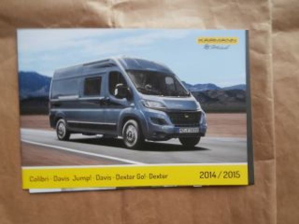 Karmann Mobil Colibri Davis Jump! Dexter Go! Dexter 2014/15