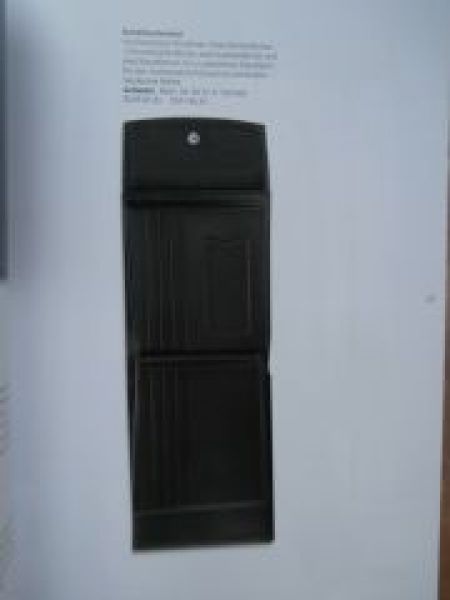 BMW lifestyle Accessoires Kollektion 2001/02 Uhren Brillen