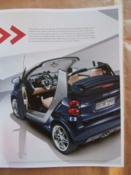 smart fortwo BRABUS Prospekt Juli 2014 +Preisliste NEU