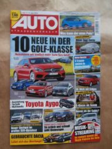 Auto Strassenverkehr 13/2014 VW Polo, 208XY vs. DS3,BR205 T