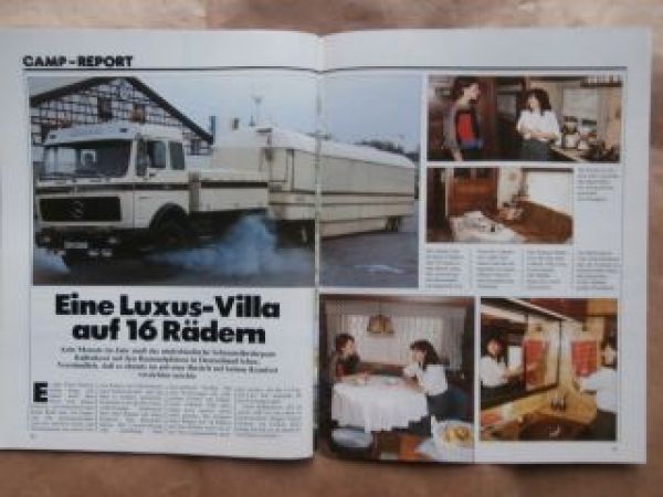 CAMP 5/1984 Bischofsberger Huckepack family Caddy Audi 100