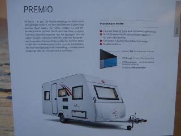 bürstner Caravans 2015 Premio Plus Averso +Plus Averso Top