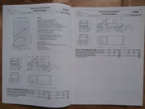 Mercedes Benz Sprinter 208D,212D,214,308D,312D,314 Technische In