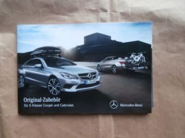 Mercedes Benz E-Klasse Coupé & Cabrio BR207 Zubehör Prospekt