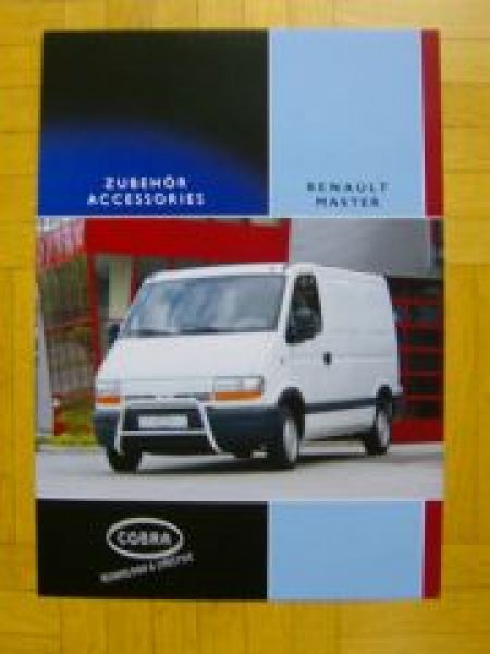 Cobra Renault Master Prospekt 6/2000 NEU