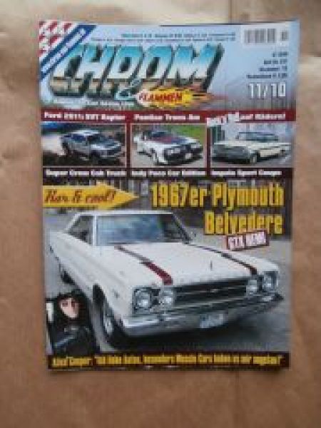 Chrom & flammen 11/2010 Pontiac Trans Am Indy Pace Car Edition,