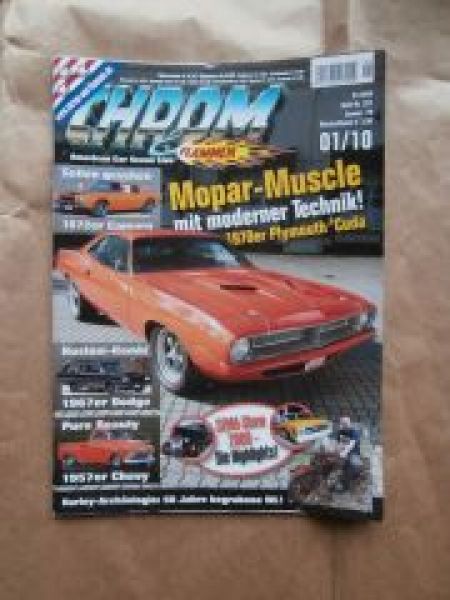 Chrom & Flammen 1/2010 70er Plymouth Cuda, 68er Dodge Charger,
