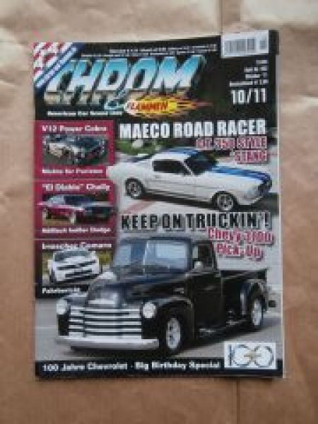 Chrom & Flammen 10/2011 Ford Mustang GT350, Dodge Challenger,