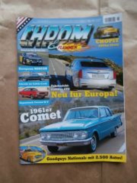 Chrom & Flammen 6/2014 53er Chevy, Cadillac CTS, 61er Comet,
