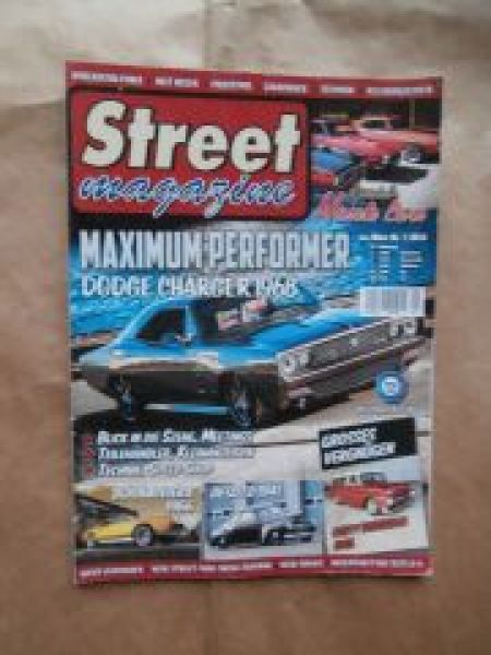 Street magazine 1/2014 Dodge Charger 1968, Buick Riviera 1966,
