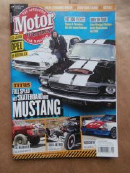 Motor Maniacs 2/2012 Ford Mustang,Porsche 911,BMW 520i E34,