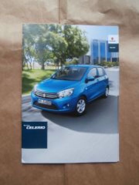 Suzuki Celerio Prospekt November 2014 +Preisliste NEU