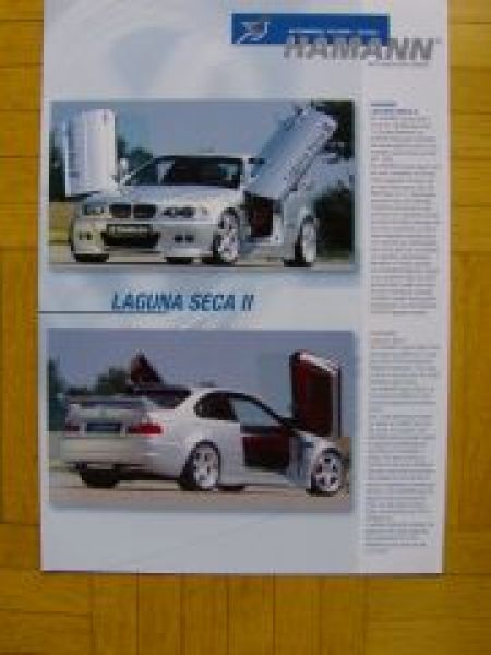 Hamann Motorsport BMW 3er E46 M3 Laguna Seca2 Prospekt